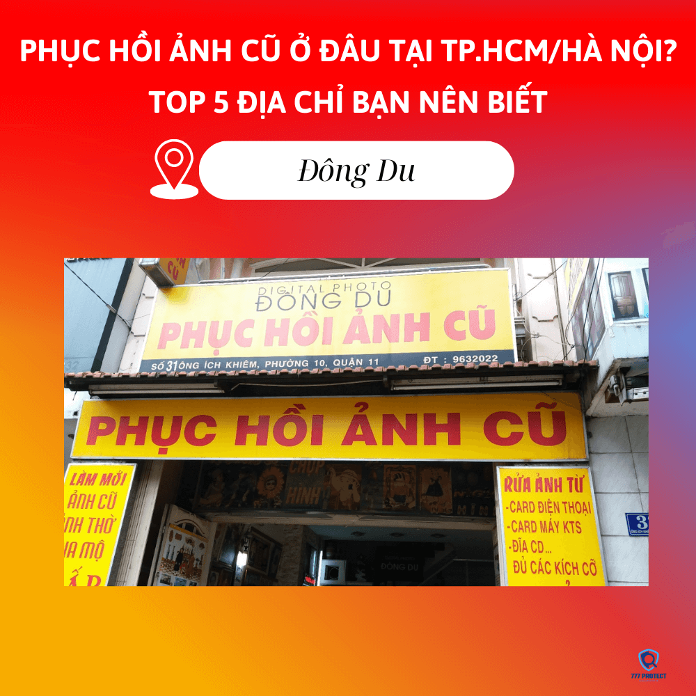 Phục Hồi Ảnh Cũ Đông Du