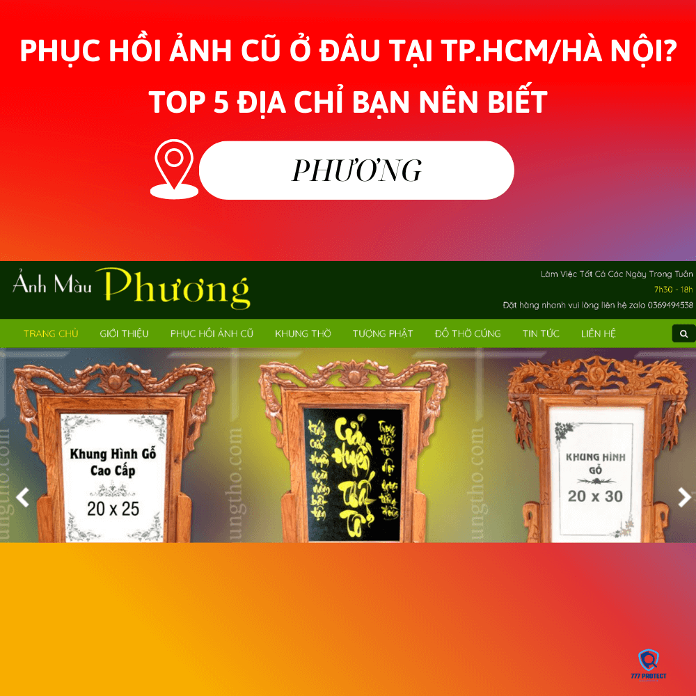 Trung Tâm Ảnh Màu Phương